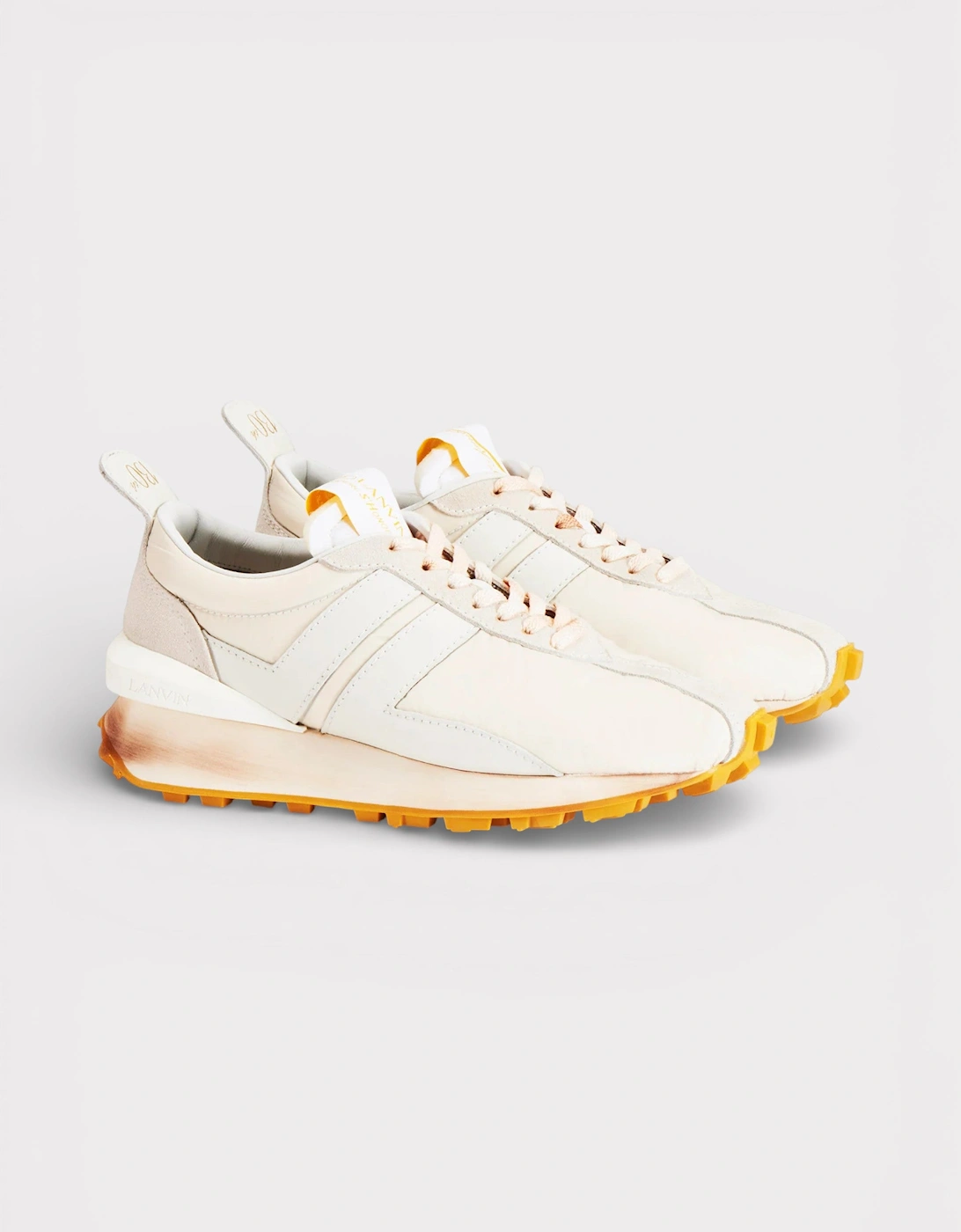 Nylon Bumper Sneaker 130th Anniversary Beige, 7 of 6