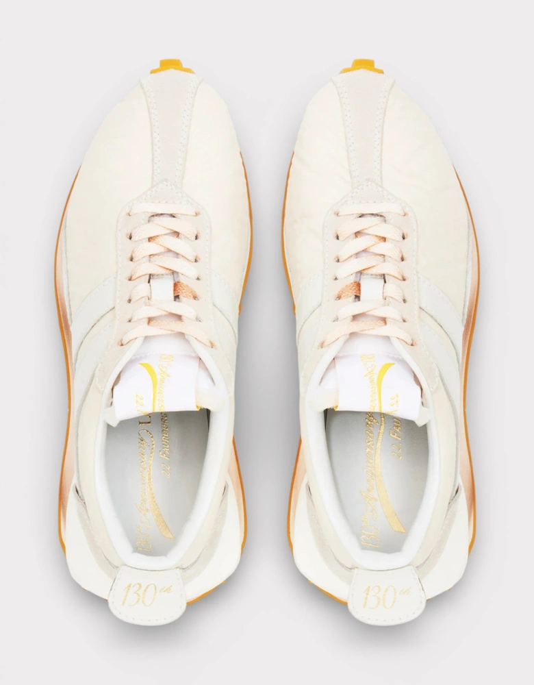 Nylon Bumper Sneaker 130th Anniversary Beige
