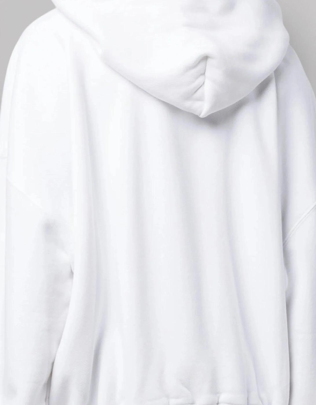 Blurr Book Over Hoodie White