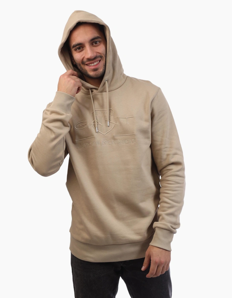 Tonal Archive Shield Hoodie