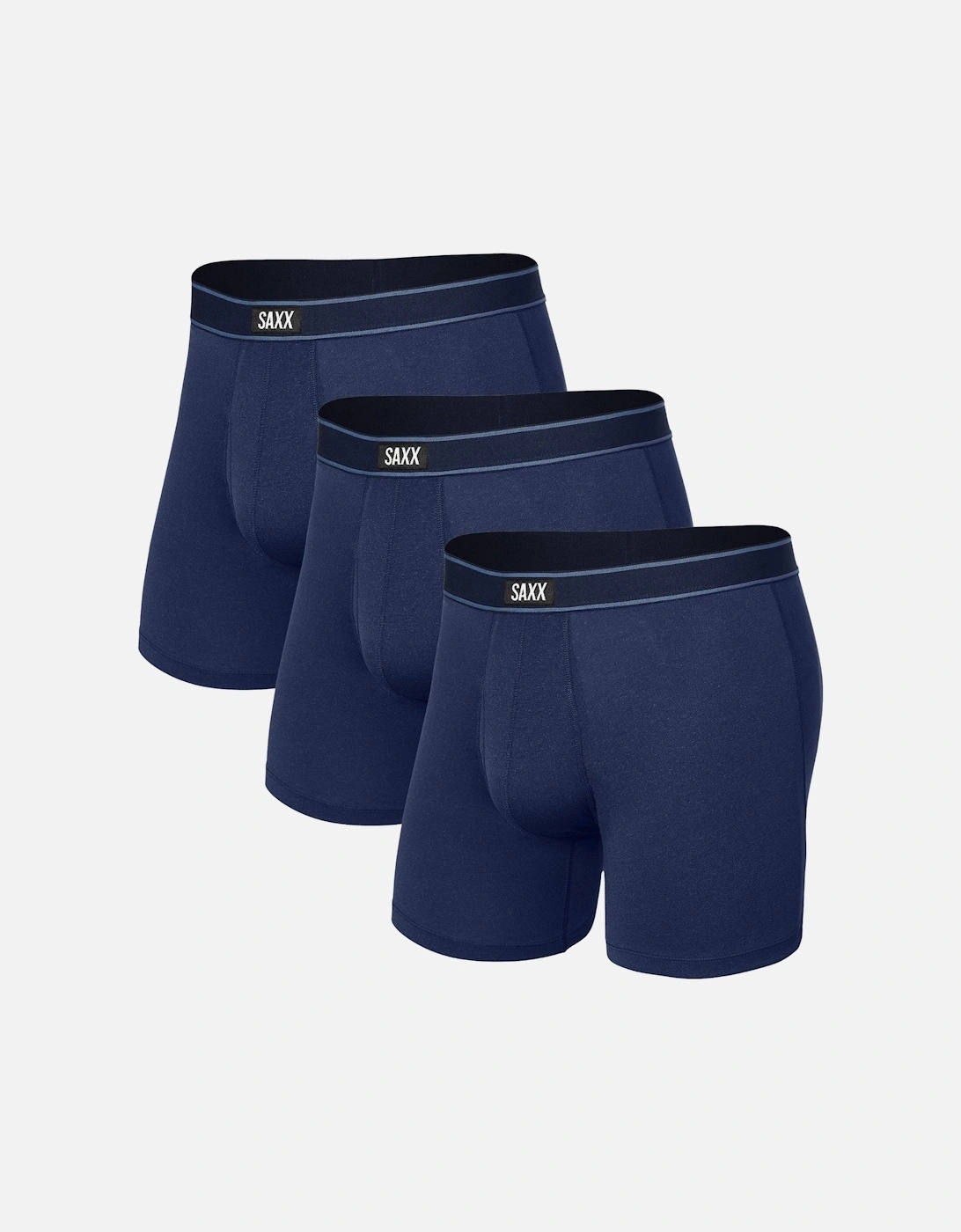 Mens Daytripper Comfort Stretch 3 Pack Boxer Shorts, 2 of 1