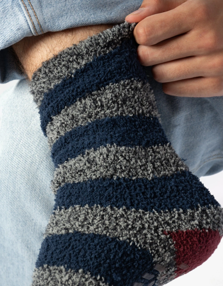 Toasties SUPER SOFT COSY SOCKS (Triple Pack) Mens Socks Navy Mix