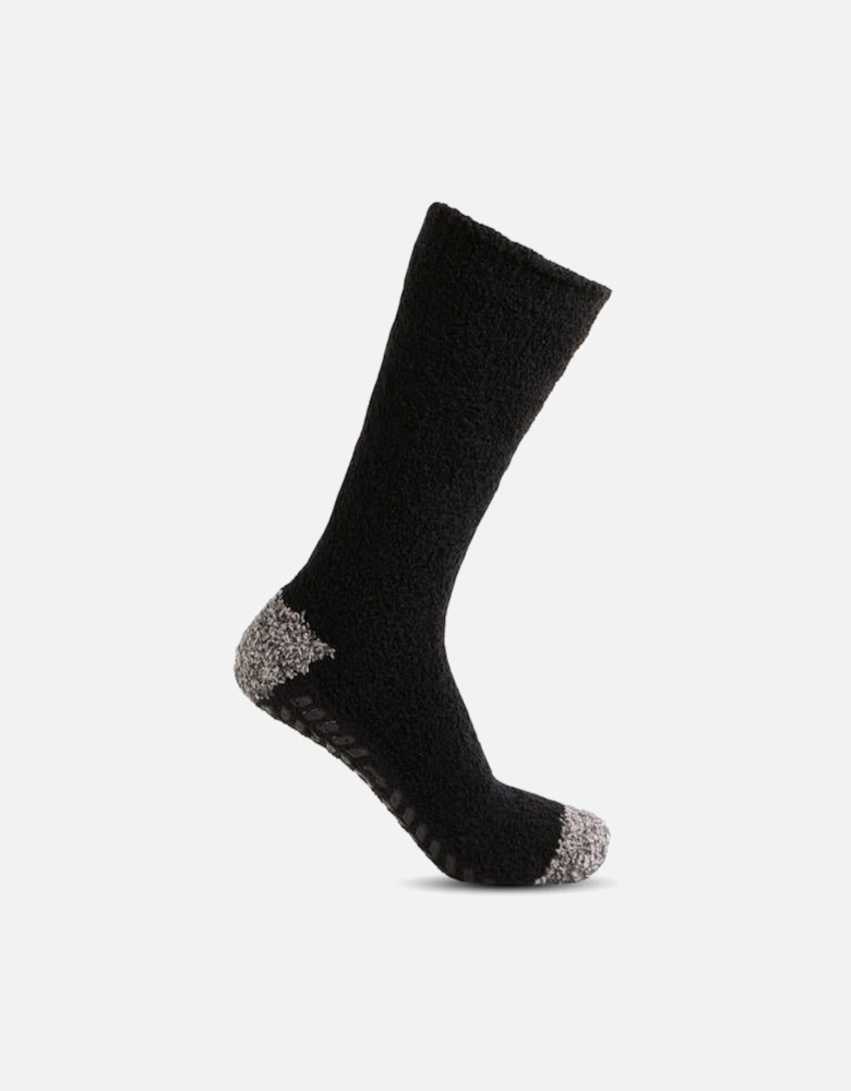Toasties SUPER Mens Socks Grey/Black