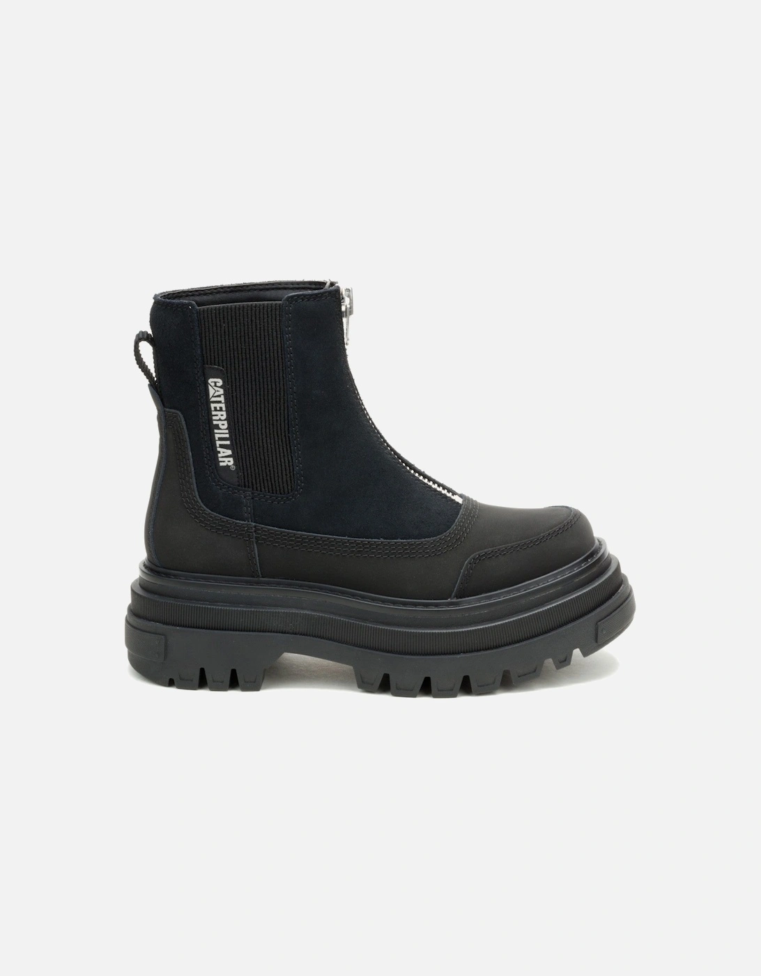 CAT Womens Bolder Chelsea Zip Boots, 2 of 1