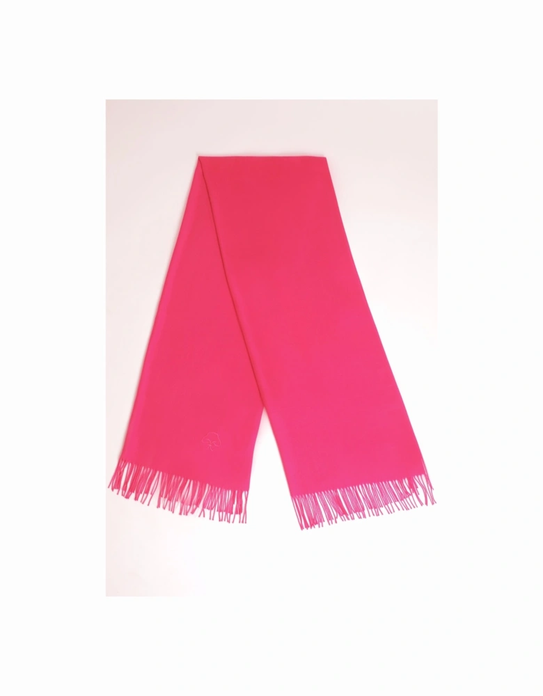 Pink Cashmere Blend Scarf
