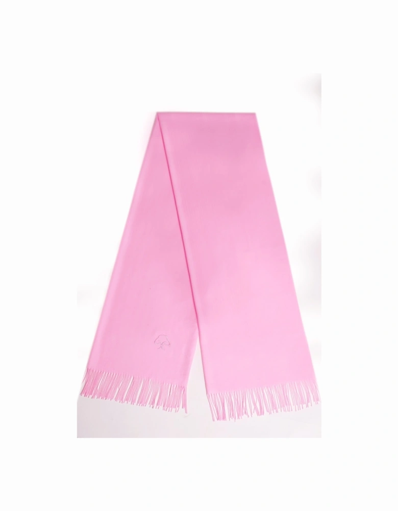 Pink Cashmere Blend Scarf