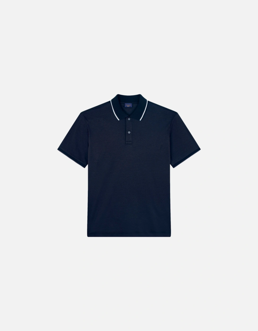 Moon Badge Interlock Polo Shirt 050 Navy, 5 of 4