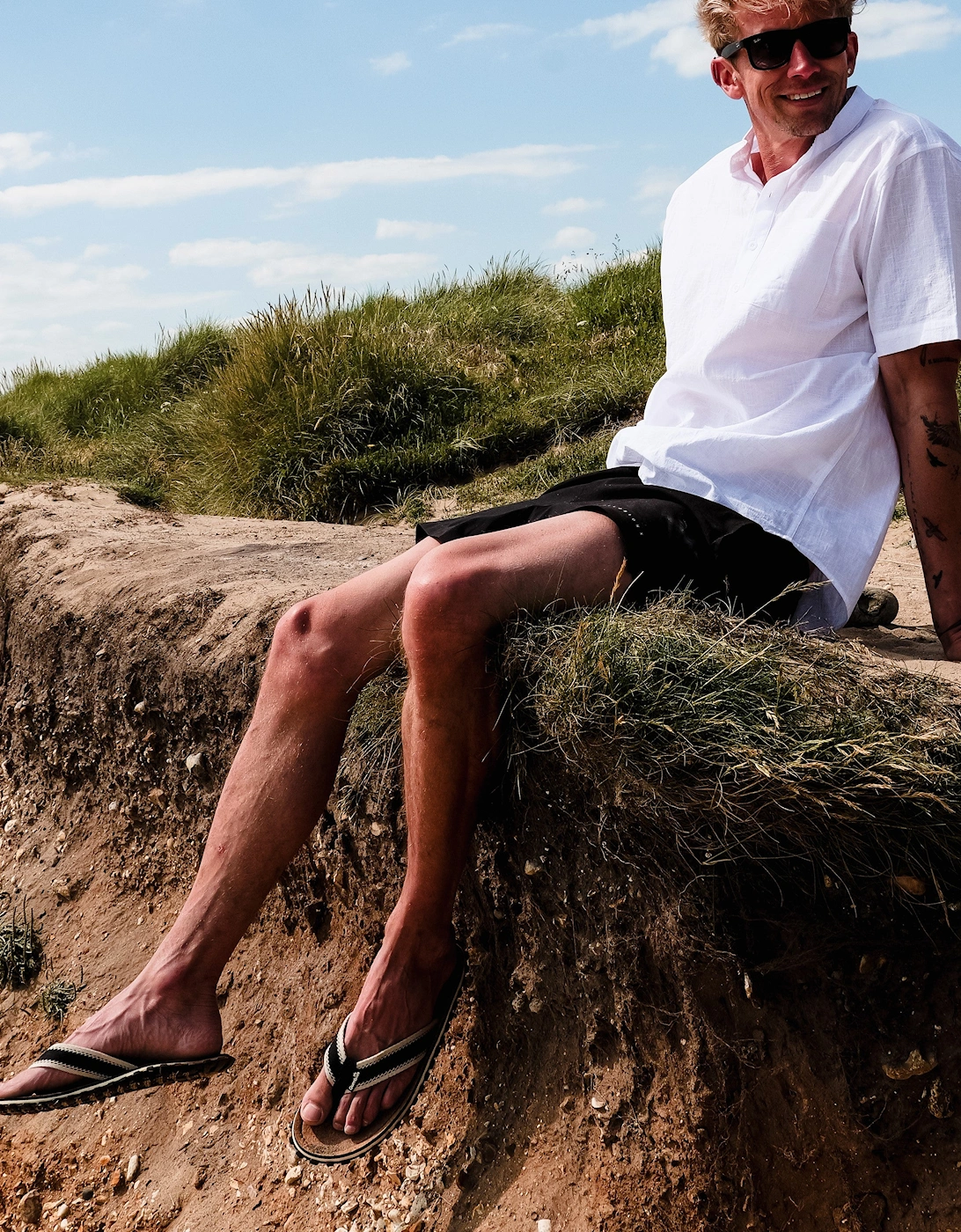 Corker - Flip-Flops - Men's - Black