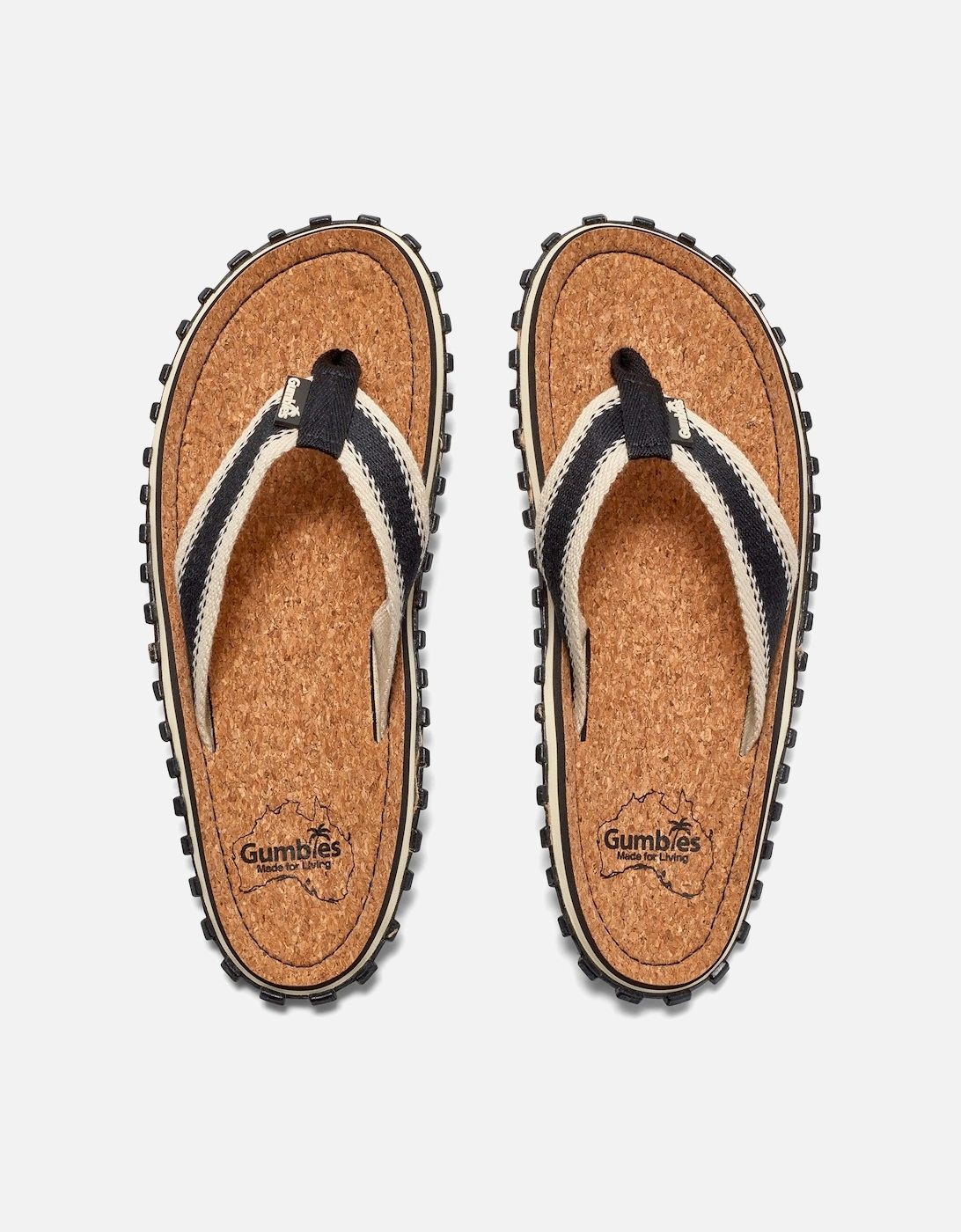 Corker - Flip-Flops - Men's - Black