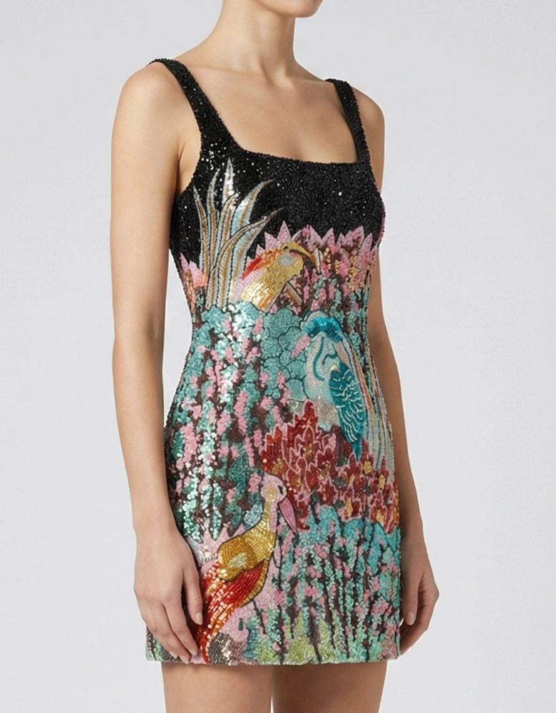 Montrose Black Mini Dress