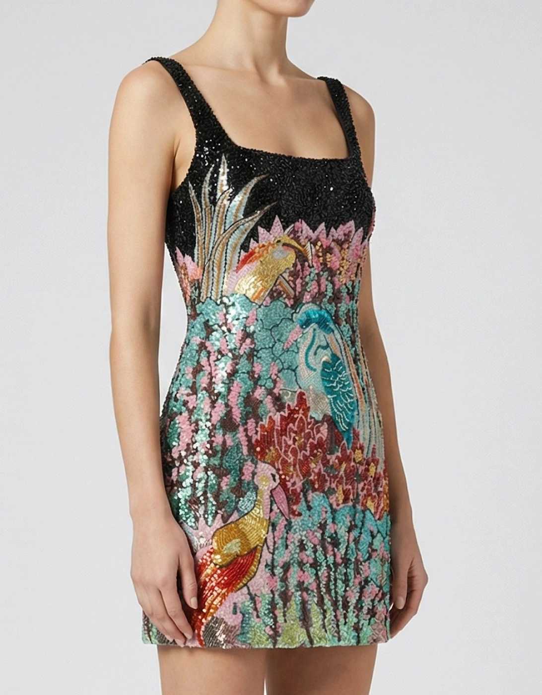 Montrose Black Mini Dress