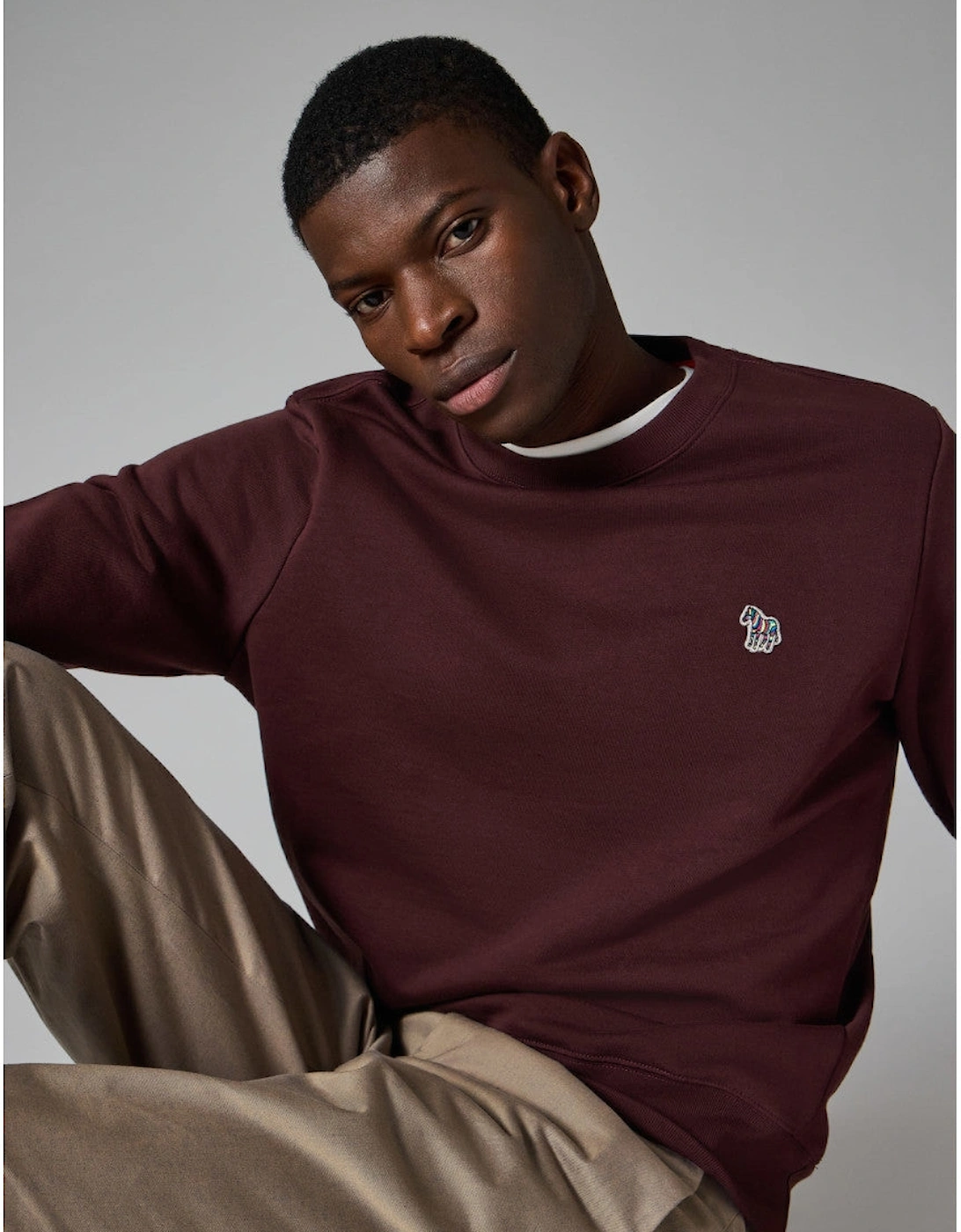 PS Zebra Sweatshirt 29A Red