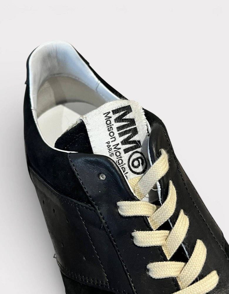 MM6 6 Court Low-top Sneakers Black