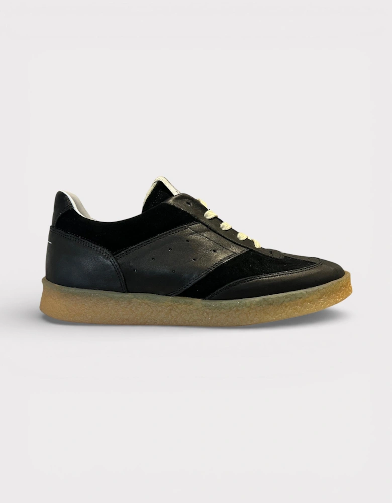 MM6 6 Court Low-top Sneakers Black