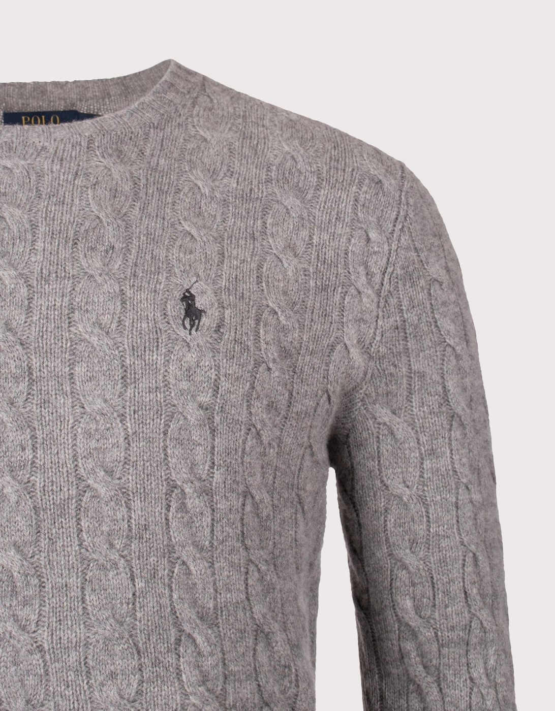 Cashmere Blend Cable Knit Jumper