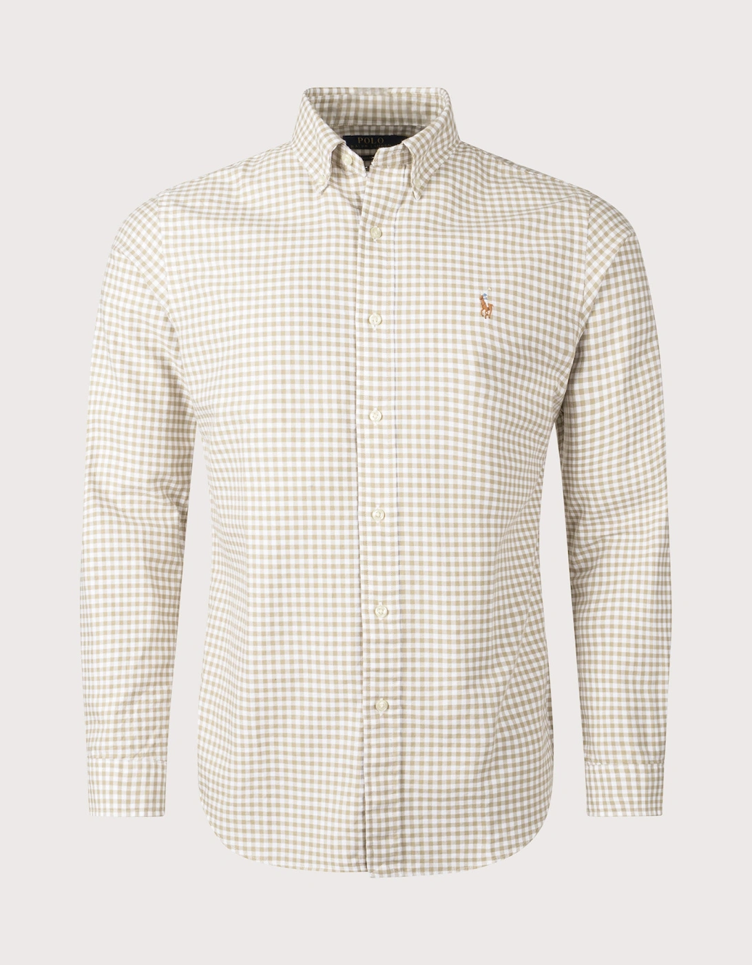 Custom Fit Gingham Oxford Shirt, 4 of 3