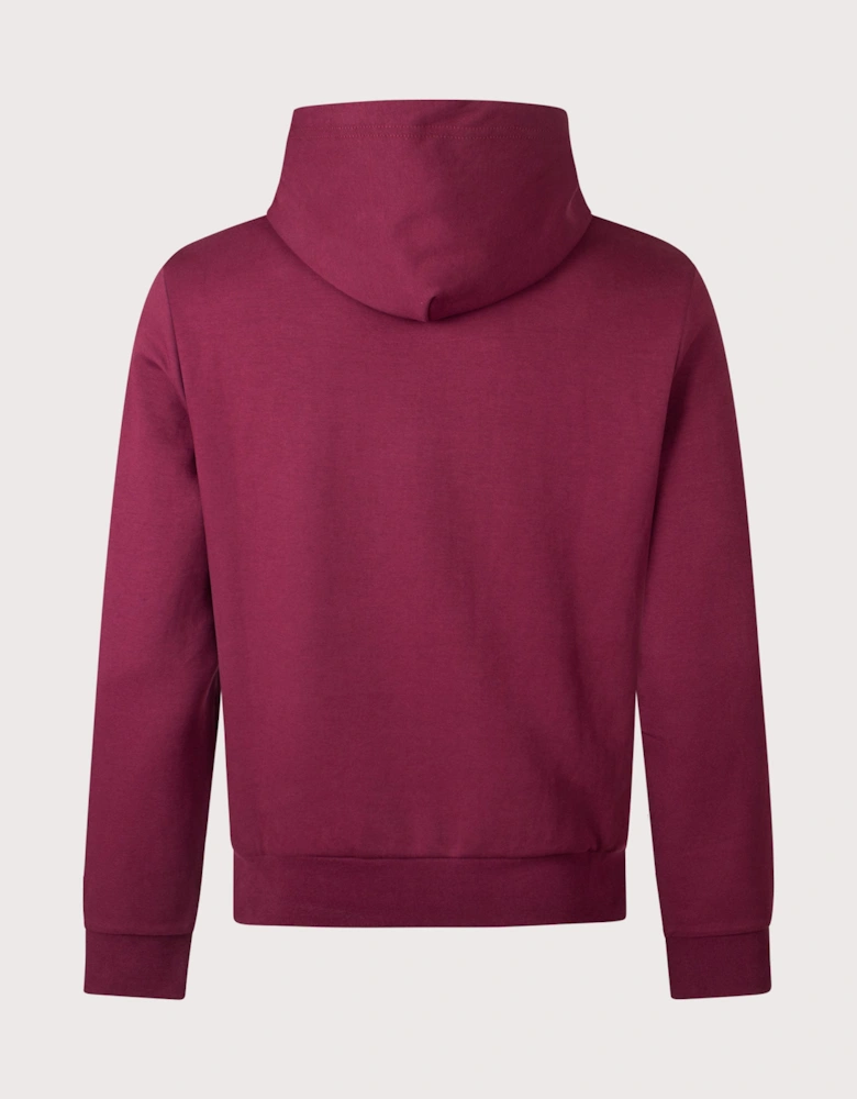 Double-Knit Central Logo Hoodie