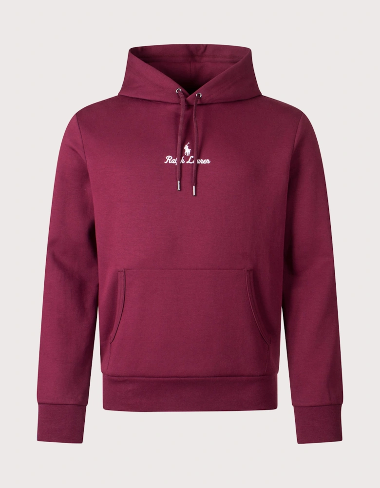 Double-Knit Central Logo Hoodie