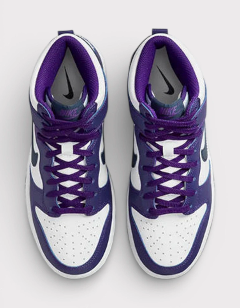 Dunk High Electro Purple Midnight Navy GS