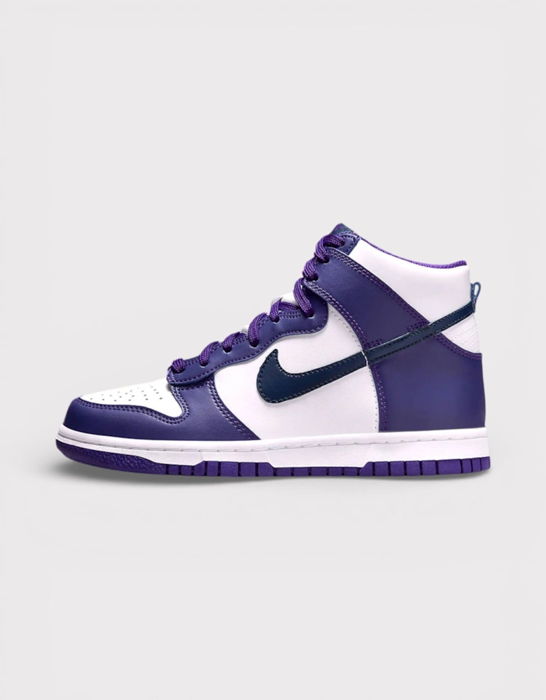 Dunk High Electro Purple Midnight Navy GS
