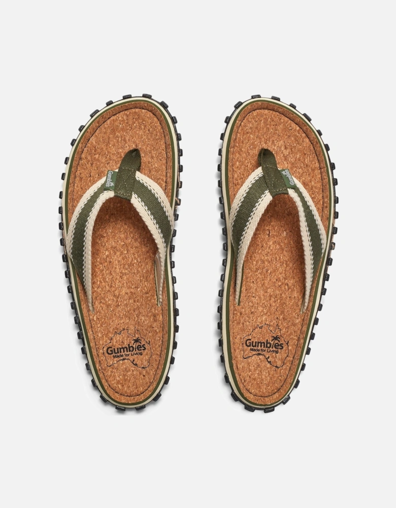 Corker - Flip-Flops - Men's - Khaki