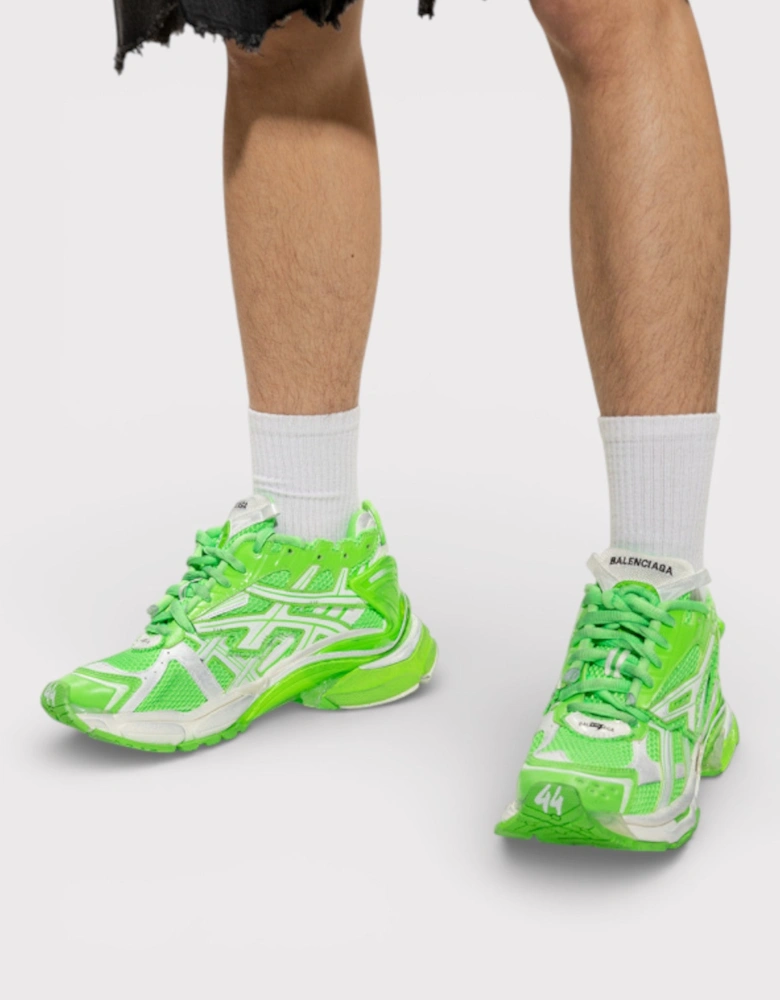 Runners Neon Green White
