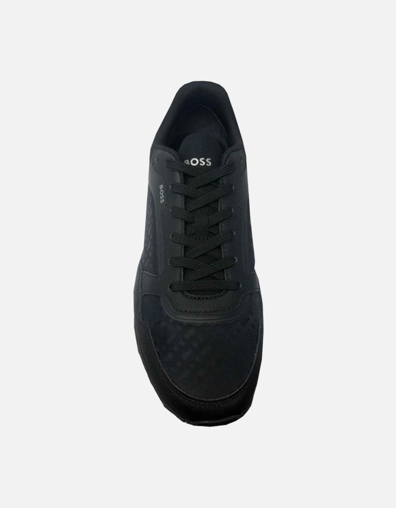 men's Parkour Runn Black Monogram Trainers