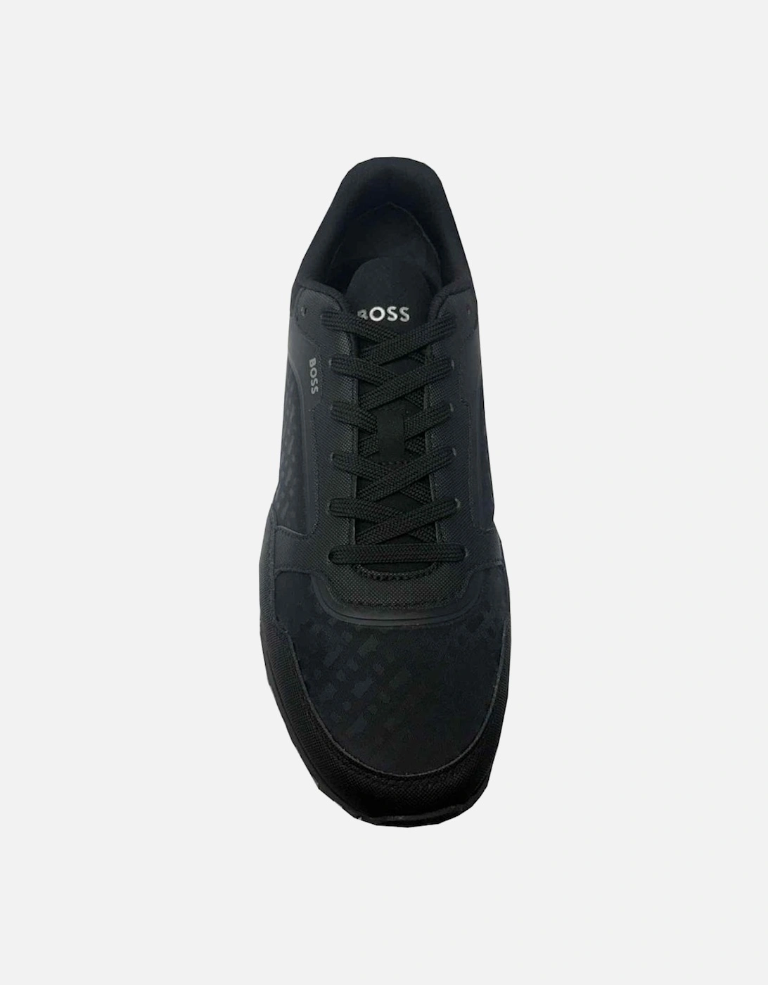 men's Parkour Runn Black Monogram Trainers