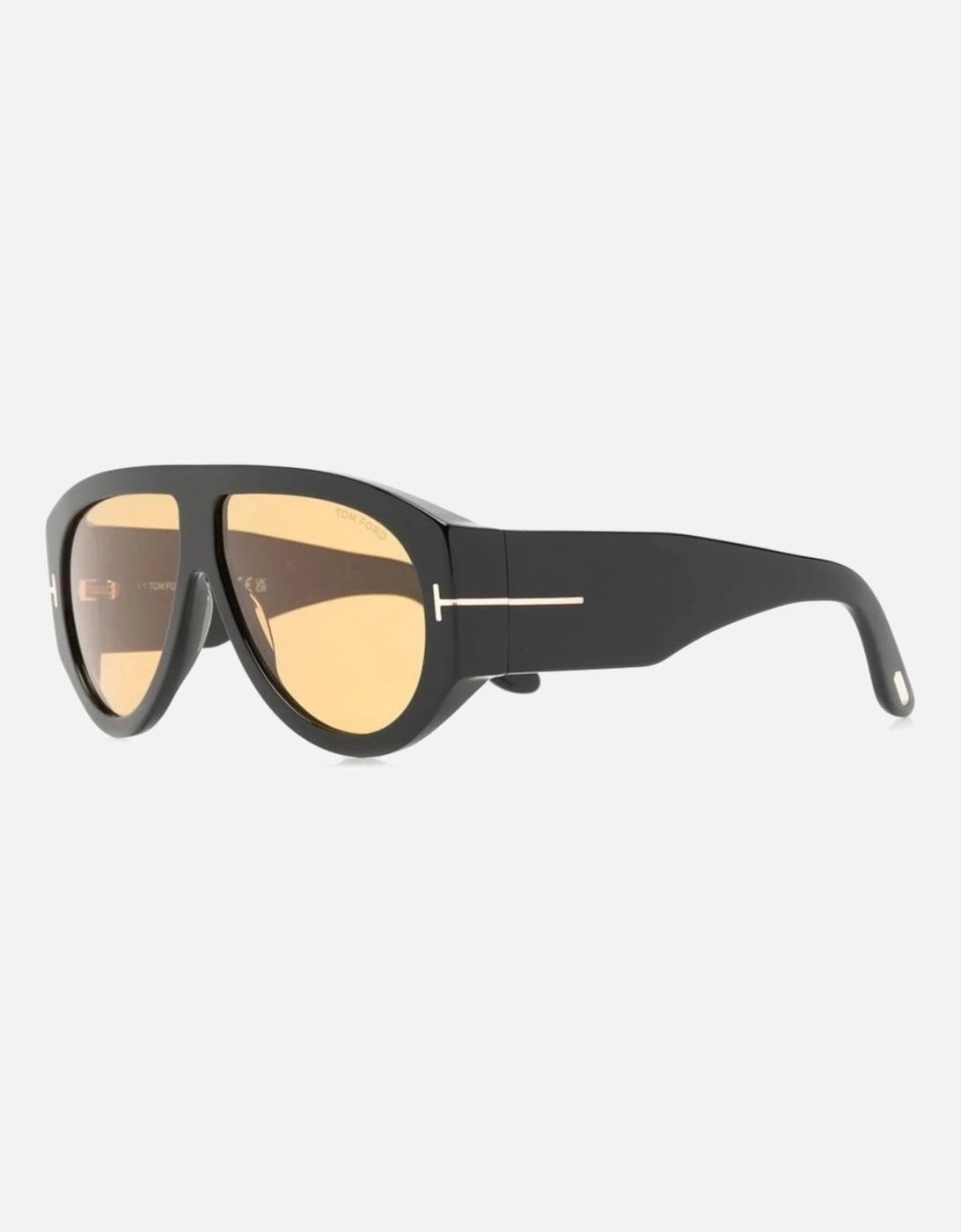 BRONSON SHINY BLACK SUNGLASSES