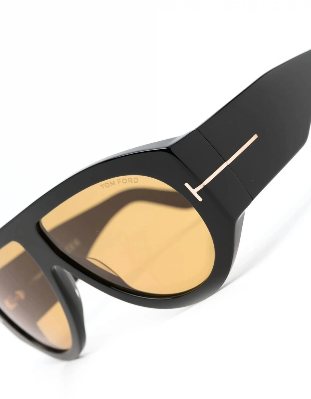 BRONSON SHINY BLACK SUNGLASSES