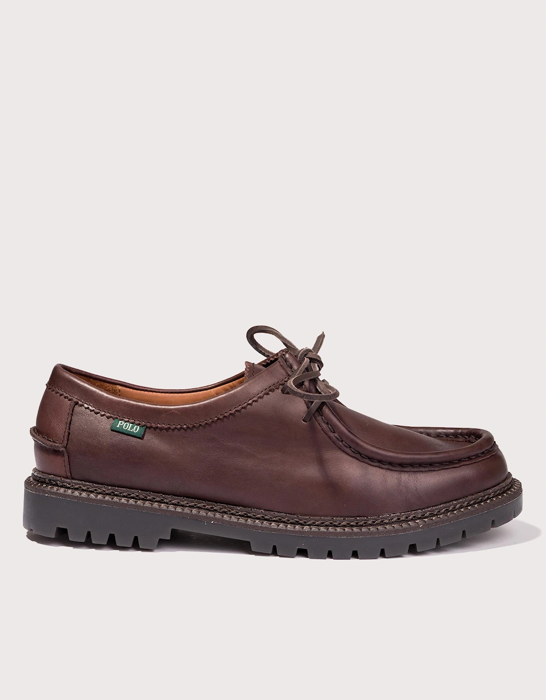 Jett Lug-Sole Leather Moc-Toe Shoes, 5 of 4