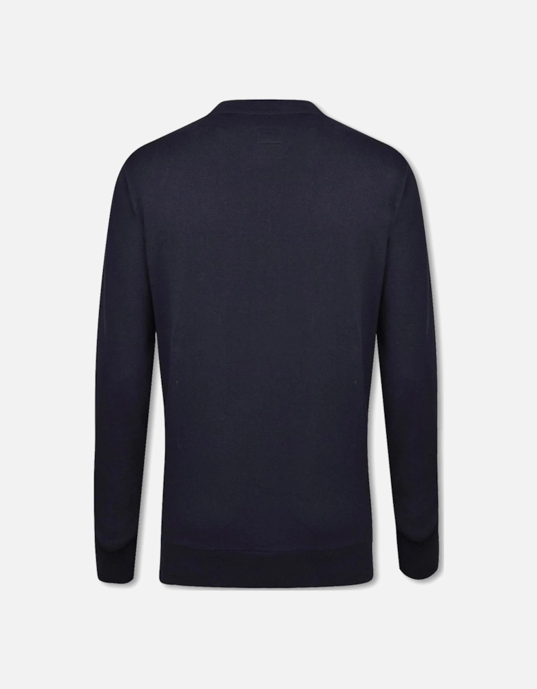 Men's Navy Raglan Silver Orb Sweatshirt