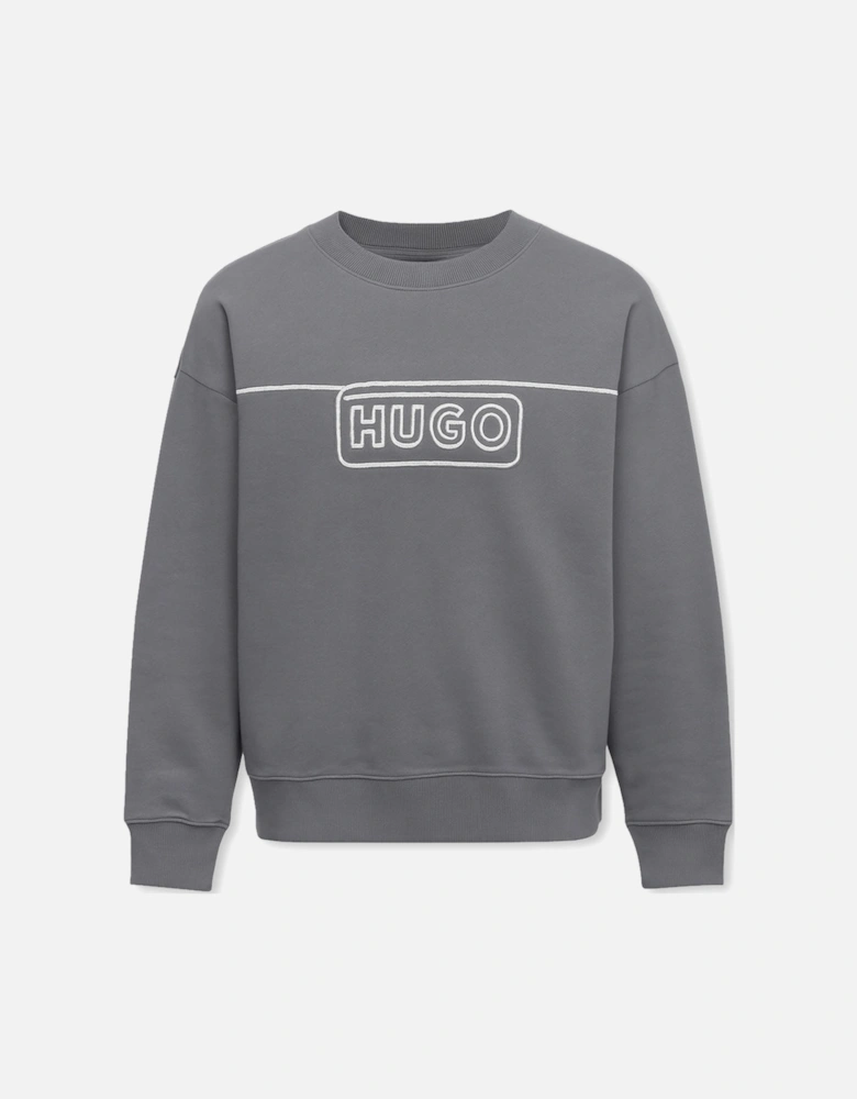 Men's Grey Nalves Crew Sweater