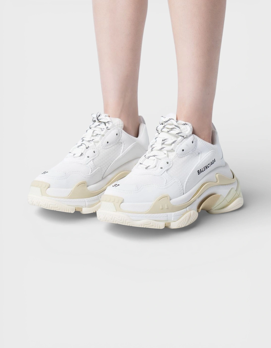 Triple S Sneakers White