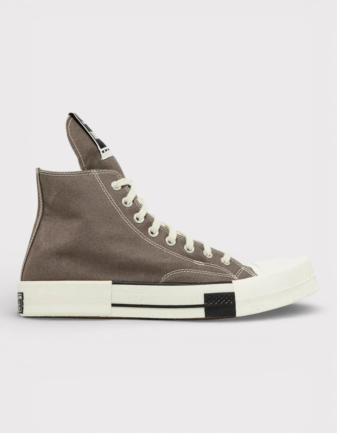 Converse TURBODRK Laceless Chuck Taylor All Star 70 Hi Rick Owens DRKSHDW Iron, 5 of 4