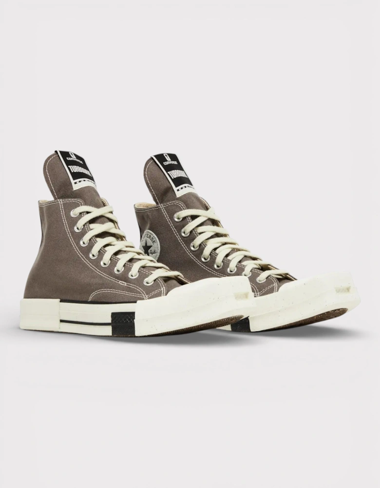 Converse TURBODRK Laceless Chuck Taylor All Star 70 Hi Rick Owens DRKSHDW Iron