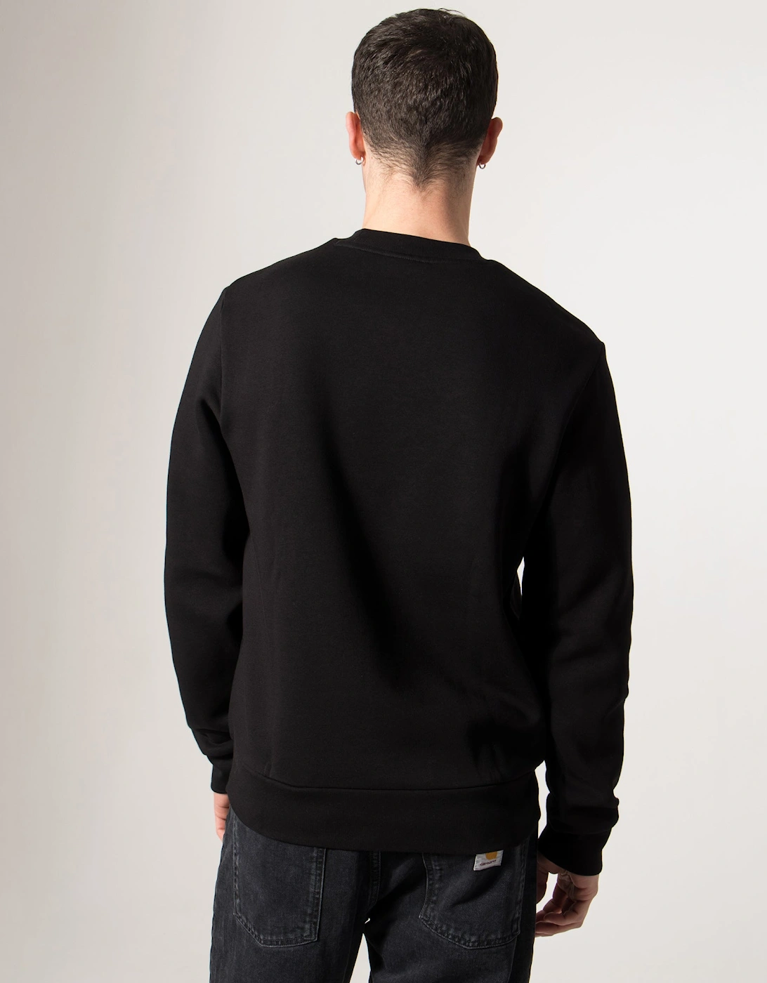 Relaxed Fit Brushed Cotton Sweatshirt