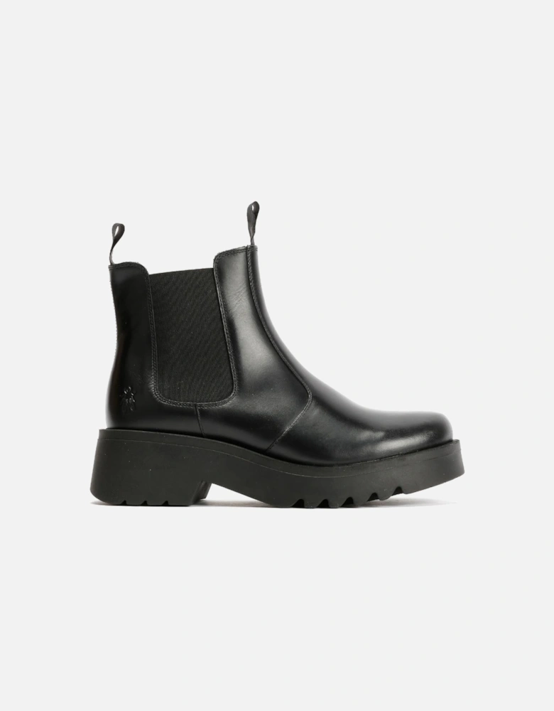 Medi Leather Women's Black Boots