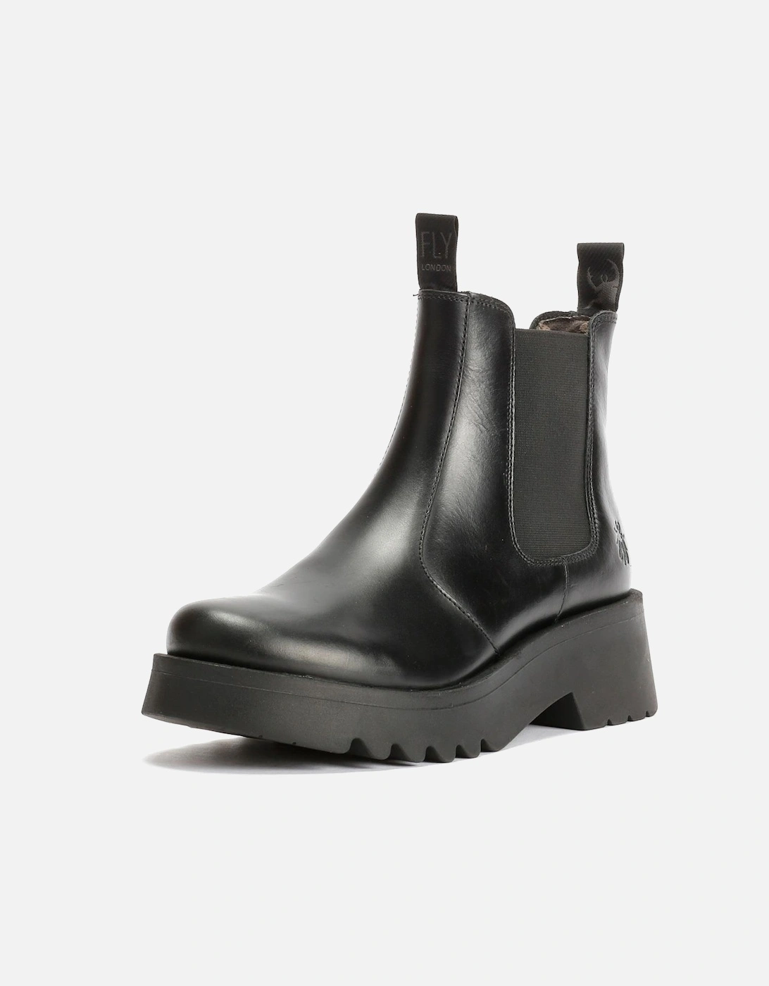 Medi Leather Women's Black Boots