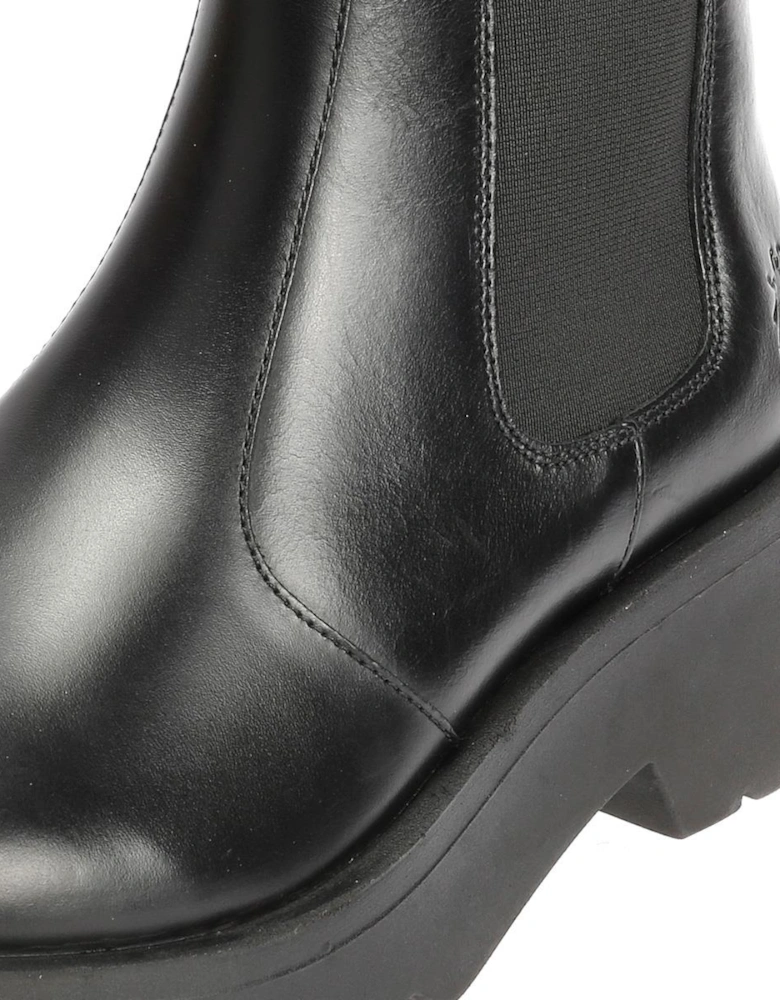 Medi Leather Women's Black Boots