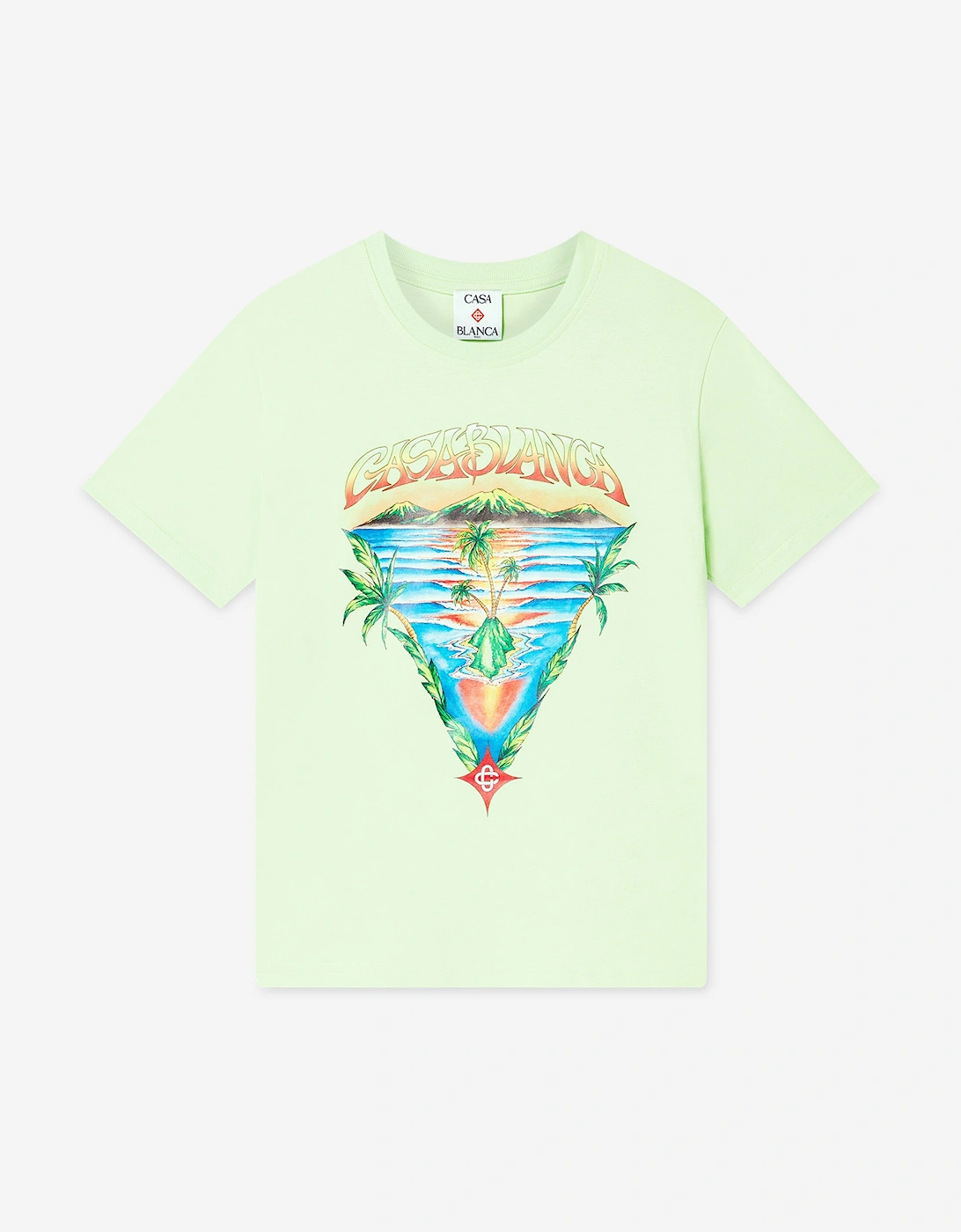 Kids Innocence Triangle T-Shirt in Green, 5 of 4