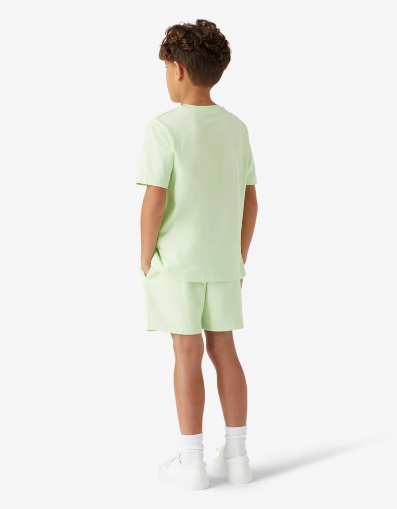 Kids Innocence Triangle T-Shirt in Green