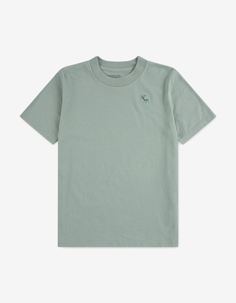 Boys Essential T-Shirt in Green