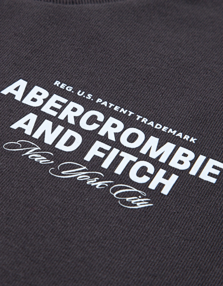 Boys City Stack T-Shirt in Black