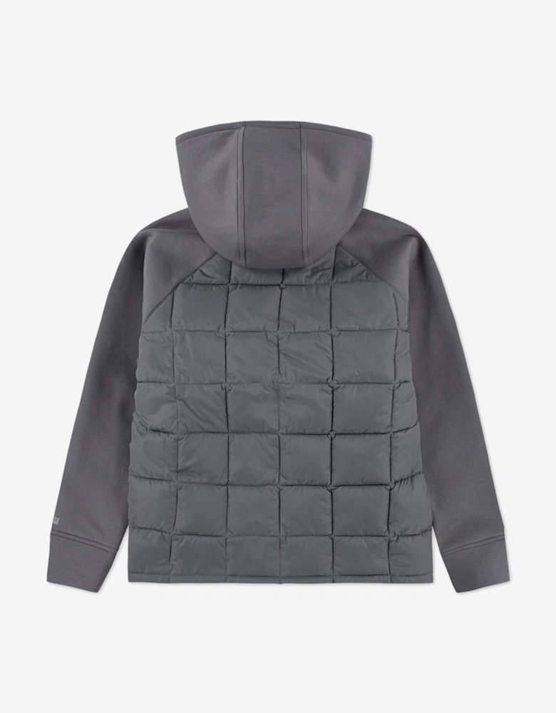 Boys Lightweight Hybrid Jacket in Grey