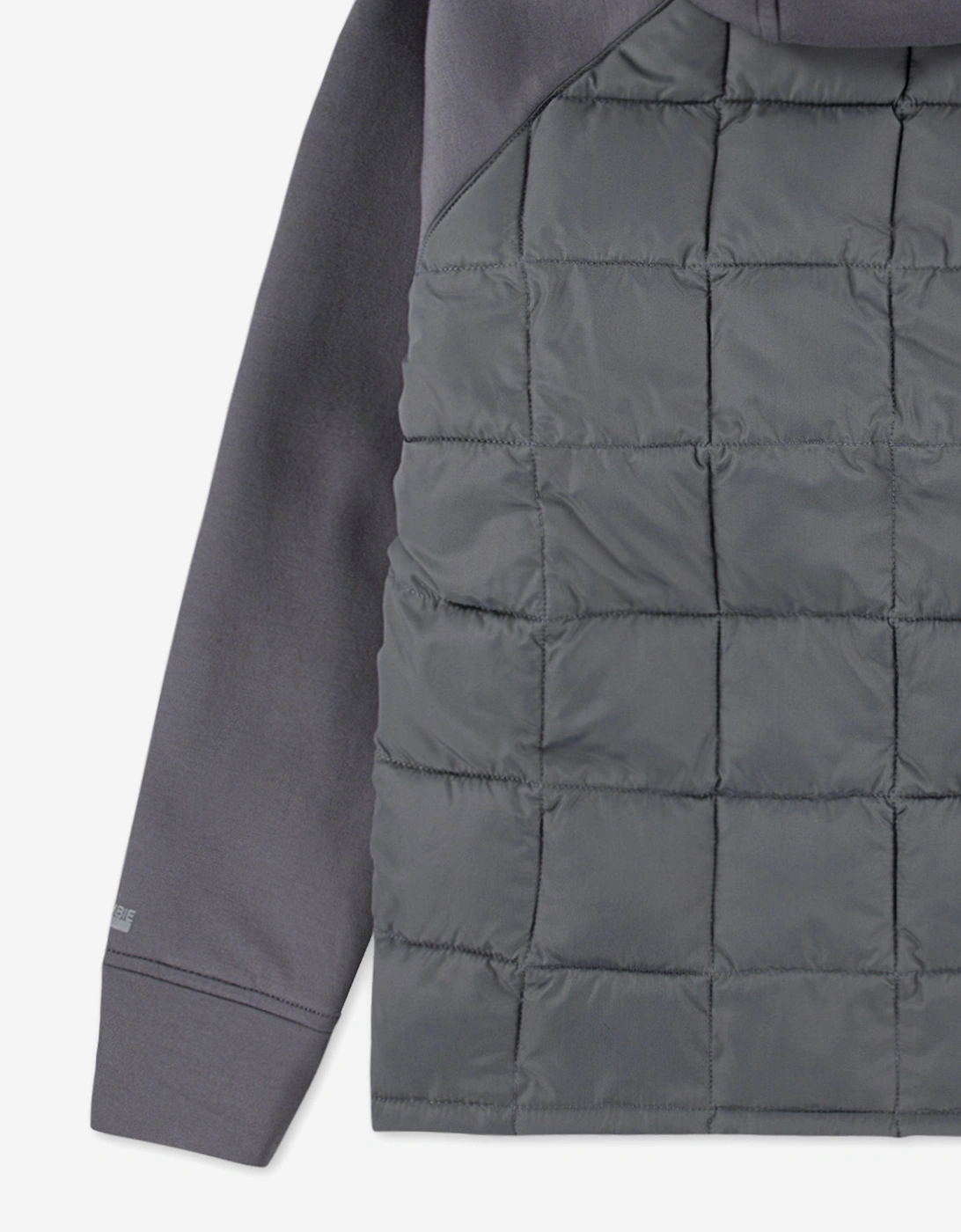 Boys Lightweight Hybrid Jacket in Grey