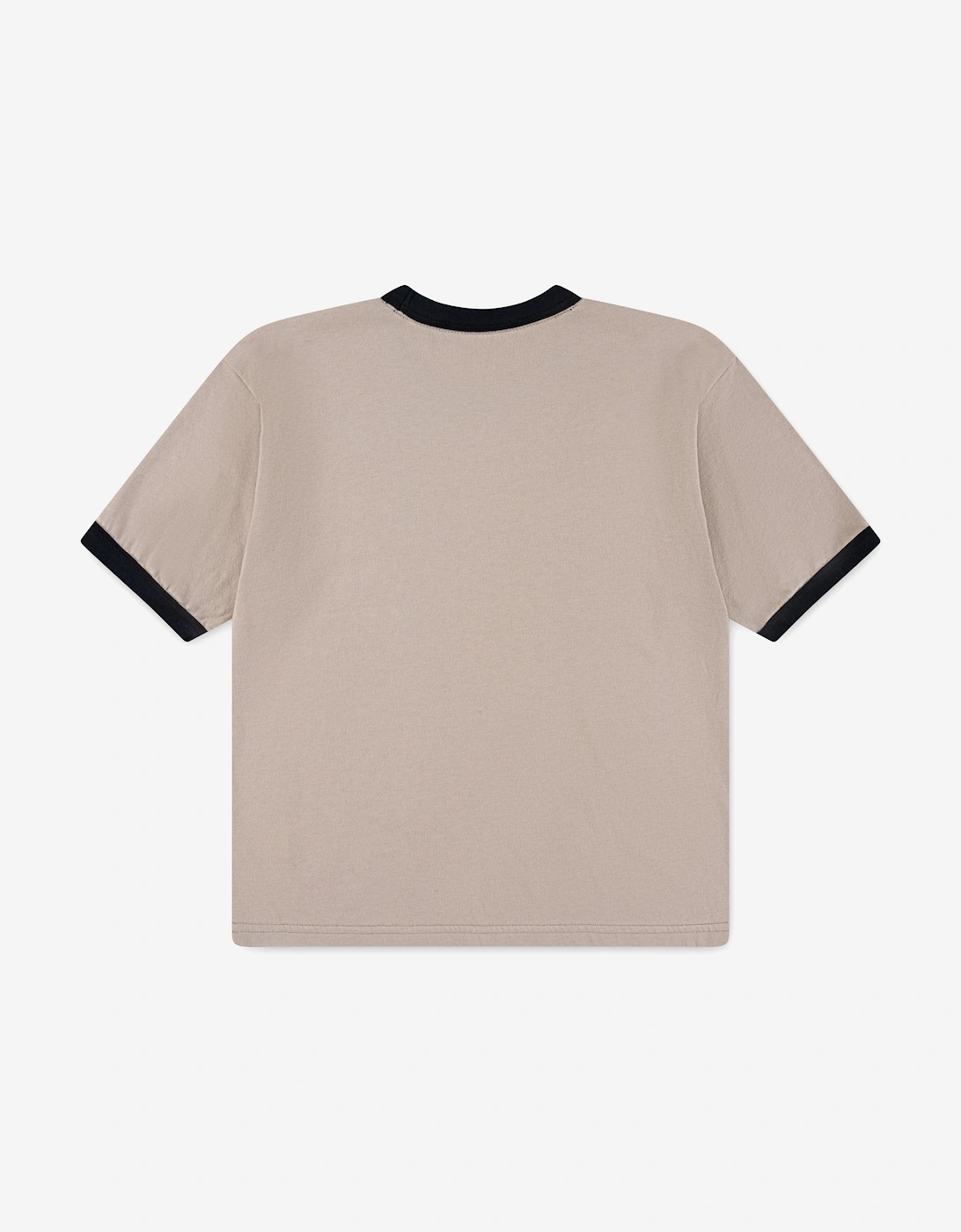 Boys Ringer T-Shirt in Beige