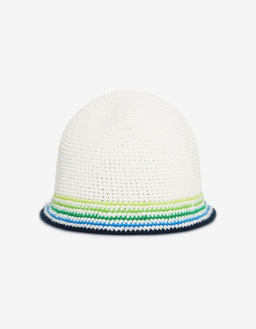 Kids Crochet Hat in White