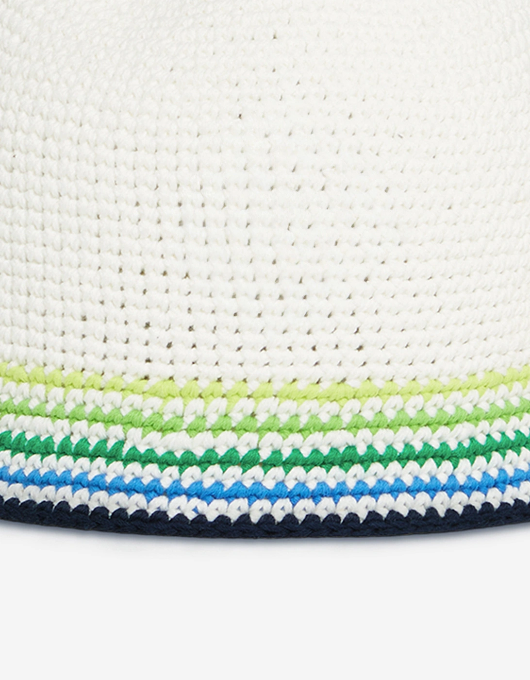 Kids Crochet Hat in White