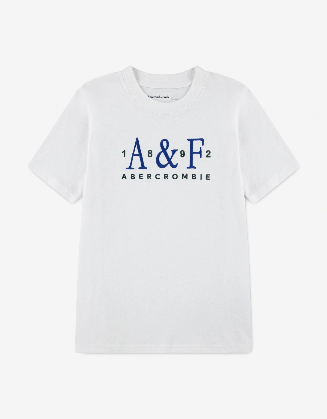 Boys Signature T-Shirt in White, 5 of 4